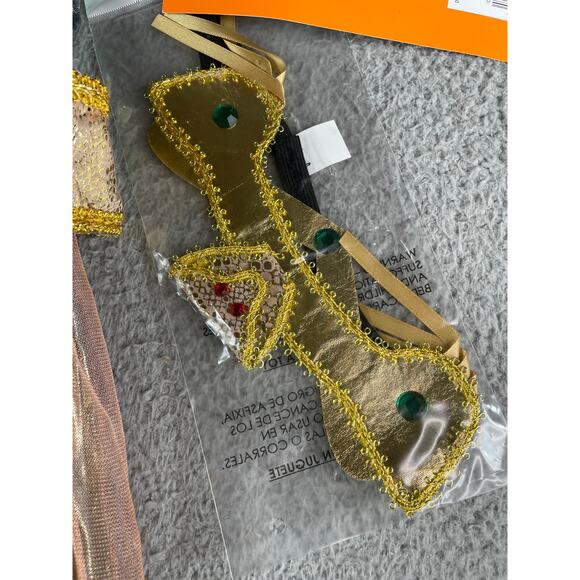 Target Hyde and Eek Costume Kids Large (12-14) Queen of the Nile Childrens NWT - Picture 5 of 9